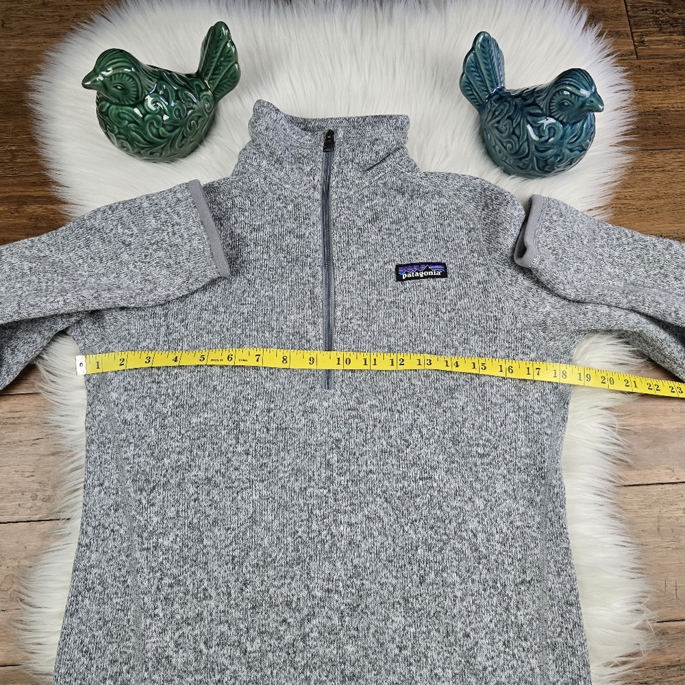 Patagonia better sweater 1/4 zip jacket size small - Picture 8 of 13